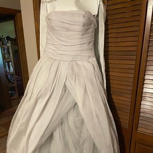 Vera Wang White- silver wedding dress